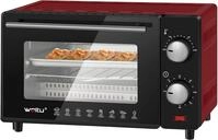 Woltu Minibackofen, 10 Liter, 650 Watt mit Timer f&uuml;r Pizza, Toast, Truthahn