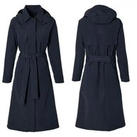 Basil Regenponcho Basil Fahrrad Regentrenchcoat Mosse Damen night blue Gr&ouml;&szlig;e M