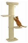 nanook Kratzbaum Wandkratzbaum Stella beige 186 x 45x 39 cm