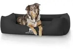 Knuffelwuff Tierbett Hundebett Finlay, Schaumstoffflocken schwarz 75 cm x 105 cm