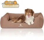 Knuffelwuff Tierbett Hundebett Leano, Orthop&auml;disch braun 105 cm x 155 cm