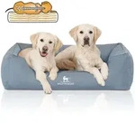 Knuffelwuff Tierbett Hundebett Leon, Orthop&auml;disch blau 75 cm x 105 cm