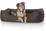 Knuffelwuff Tierbett Hundebett Finlay, Schaumstoffflocken braun 105 cm x 155 cm