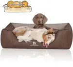 Knuffelwuff Tierbett Hundebett Outlander, Orthop&auml;disch braun 85 cm x 120 cm