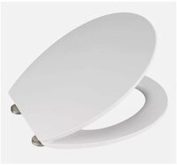 WENKO WC-Sitz Toilettensitz Toilettendeckel Klobrille (Spar-Set, 1-St., 1-Knopf