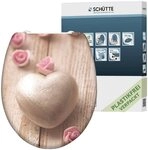 Sch&uuml;tte WC-Sitz Romantik, Duroplast, mit Absenkautomatik und Schnellverschluss