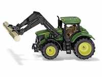 Siku John Deere mit Baumstammgreifer, Traktor, Trecker, Fahrzeug
