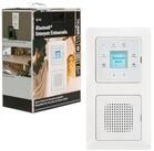 UNITEC UP Radio Touch Bluetooth Uhr Wecker Unterputz Steckdosen-Radio (FM-Tuner,