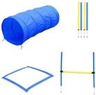 PawHut Agility-H&uuml;rde Hund Agility Set inkl. Tragetasche, PE, Polyester