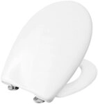 CORNAT WC-Sitz Flaches Design - Pflegeleichter Duroplast - Quick up & Clean Funktion,