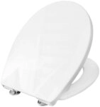 CORNAT WC-Sitz Flaches Design - Pflegeleichter Duroplast - Quick up, Clean Funktion -