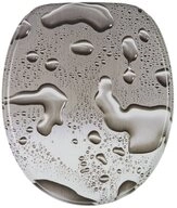 Sanilo WC-Sitz Dewdrop, mit Absenkautomatik, hochwertig & modern, universell, leichte