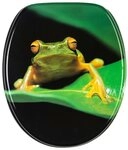 Sanilo WC-Sitz Frosch Gr&uuml;n, mit Absenkautomatik