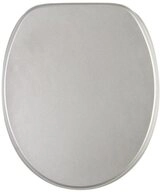 Sanilo WC-Sitz Glitzer Silber, mit Absenkautomatik, hochwertig & modern, universell,