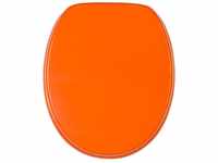 Sanilo WC-Sitz Orange, universell, leichte Montage, hochwertig & modern