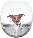 Sanilo WC-Sitz Newspaper, mit Absenkautomatik