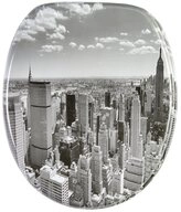 Sanilo WC-Sitz Skyline New York, mit Absenkautomatik, hochwertig & modern,