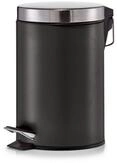 Zeller Present Kosmetikeimer Treteimer - Schwarz - 3 Liter