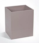 JOOP! Papierkorb JOOP! Bathline Papierkorb elegantes Design in Leder-Optik, mit...