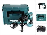 Makita Akku-Kombibohrhammer DHR 182 G1J Akku Bohrhammer 18V 1,7J SDS plus...