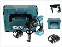 Makita Akku-Kombibohrhammer DHR 182 T1J Akku Bohrhammer 18V 1,7J SDS plus...