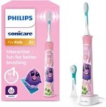 Philips Sonicare Elektrische Kinderzahnb&uuml;rste HX6352/42, Aufsteckb&uuml;rsten: 2...