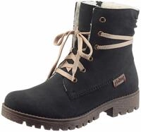 Rieker Winterboots, Winterboots, Warmfutter, mit schaftumspielender Schn&uuml;rung