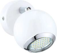 EGLO Deckenspot BIMEDA Wandstrahler, GU10, Stahl, Wonzimmerlampe, B&uuml;rolampe, Lampe,