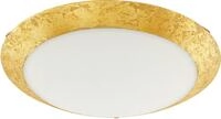 EGLO LED Deckenleuchte MONTENOVO Deckenlampe, Stahl und Glas, IP20, Wohnzimmerlampe,