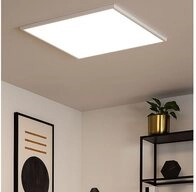 EGLO LED Panel, LED-Leuchtmittel fest verbaut, Warmwei&szlig;, Deckenpanel Deckenleuchte