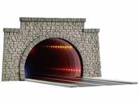Vollmer Straßentunnel klassisch, mit LED Spiegeleffekt und Tiefenwirkung (5097)