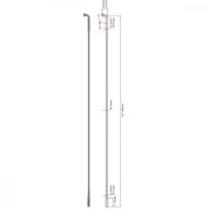 DT Swiss Laufrad DT Swiss Speiche Revolution 2.0/1.5 VE100 schwarz 290 mm -