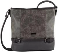TOM TAILOR Hobo Juna, aus soft genarbtem ledrigen Material mit gl&auml;nzenden