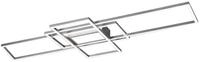 TRIO Leuchten LED Deckenleuchte IRVINE, 1-flammig, Anthrazit, Metall, 105 x 42 cm,