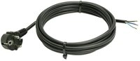as - Schwabe AS Schwabe 70832 Strom Anschlusskabel Schwarz 3.00 m Stromkabel, (300.00