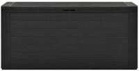 vidaXL Auflagenbox NA Gartentruhe Kissenbox Kissentruhe Auflagenbox Anthrazit