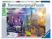 Ravensburger Puzzle Ravensburger 16008 -New York im Winter und Sommer,...