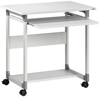 DURABLE Schreibtisch Durable Computer-Wagen mit Rollen, h&ouml;henverstellbar