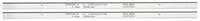 metabo Zubeh&ouml;r-Set Metabo 2 HSS Wende-Hobelmesser 332x12x1,5 mm /...