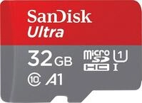 Sandisk Ultra microSDHC-Karte Retail 32 GB SDSQUA4-032G-GN6IA Speicherkarte