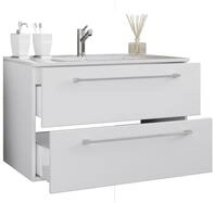 VCM Waschtisch 2-tlg. Waschplatz Waschtisch Badinos 2 Schublade (Set, 2-St., 1x