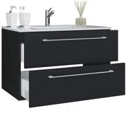 VCM Waschtisch 2-tlg. Waschplatz Waschtisch Badinos 2 Schublade (Set, 2-St., 1x