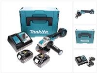Makita Akku-Winkelschleifer DGA 519 RGJ Akku Winkelschleifer 18 V 125 mm...