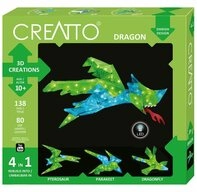 Kosmos 3D-Puzzle 3D Leuchtfigur Drache, 138 Puzzleteile