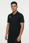 Poloshirt PUMA "TEAMGOAL 23 CASUALS POLO", Herren, Gr. S, schwarz (puma schwarz),