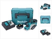 Makita Akku-Elektrohobel DKP 180 RF1J Akku Hobel 18 V 82 mm + 1x Akku 3,0 Ah +