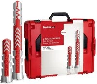 Fischer D&uuml;bel-Set Fischer 558627 DUOPOWER D&uuml;bel-Sortimentsbox 910 Teile