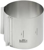 Birkmann Tortenring EASY BAKING, &Oslash; 18 cm, H 15 cm, verstellbar, Edelstahl,...