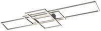 TRIO Leuchten Deckenleuchte Trio LED Deckenleuchte IRVINE nickel matt, Inkl.