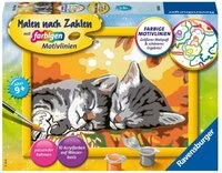 Ravensburger Malen nach Zahlen K&auml;tzchen im Herbst